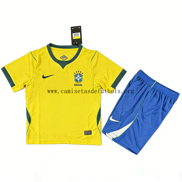 Niños Brasil Camiseta de la 1ª Equipación 2026-2027 ¡¡Vaya justo descuentazo por tiempo limitado!