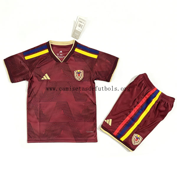 Niños Venezuela Camiseta de la 1ª Equipación 2026-2027 Gangaza insuperable