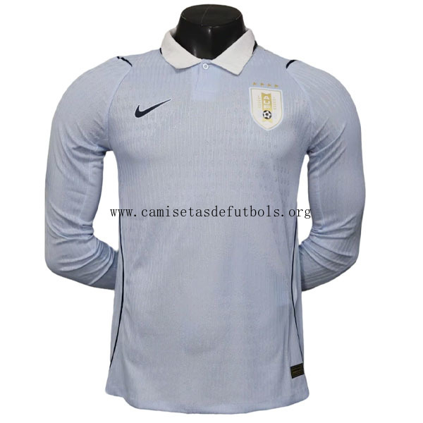 Uruguay Manga larga de la 1ª Equipación 2026-2027 Versión Jugador Celestial precio, hazte con él de la temporada