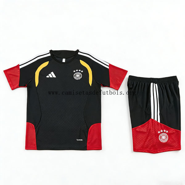 Niños Alemania entrenamiento de la Especial Equipación 2026-2027 negro Descuentazo increíble como nunca