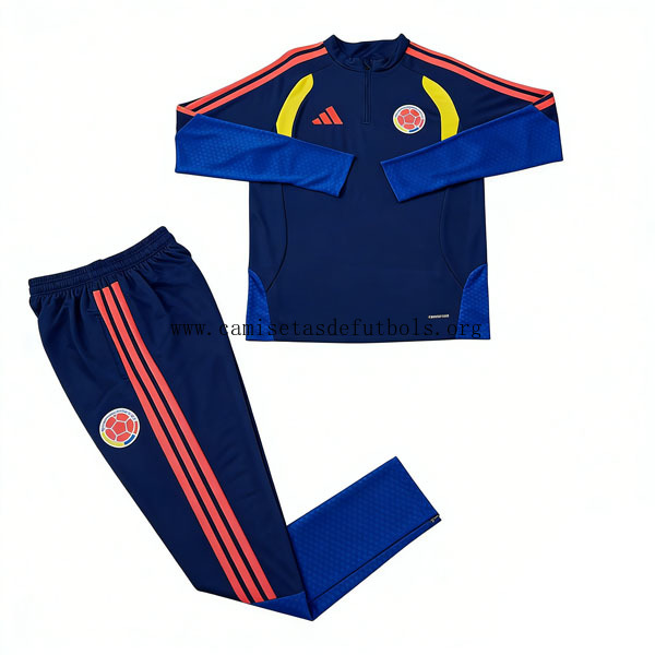 Niños Colombia Strike Drill Top de la Especial Equipación 2026-2027 Azul real ¡¡Ni te imaginas irrisorio descuento calidad asegurada!