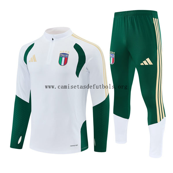 Italia Strike Drill Top de la Especial Equipación 2026-2027 Blanco Ofertón, dispara