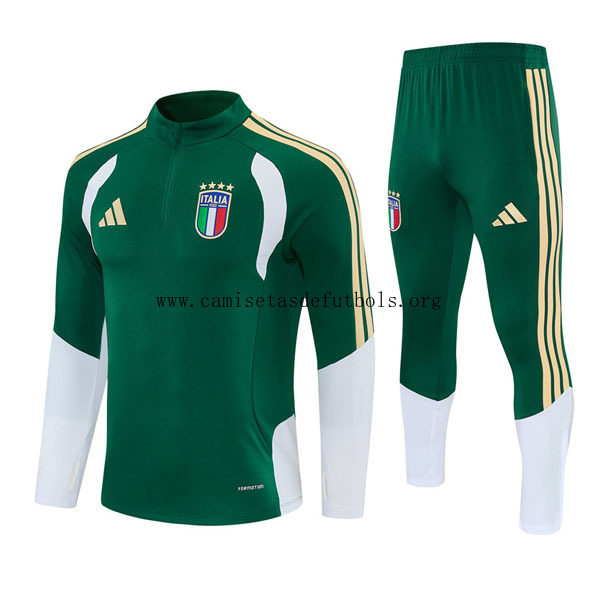 Italia Strike Drill Top de la Especial Equipación 2026-2027 verde Corre a por él antes de que se acabe