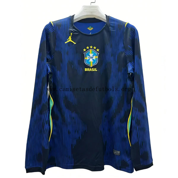 Brasil Manga larga de la 2ª Equipación 2026-2027 Preciaco increíble