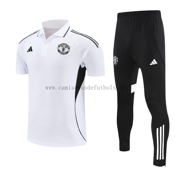 Manchester United POLO de la Especial Equipación 2026-2027 Blanco Saldazo estupendo más barato que nunca