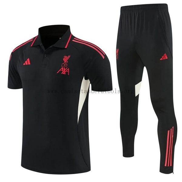 Liverpool POLO de la Especial Equipación 2026-2027 negro Saldo excelente de colección