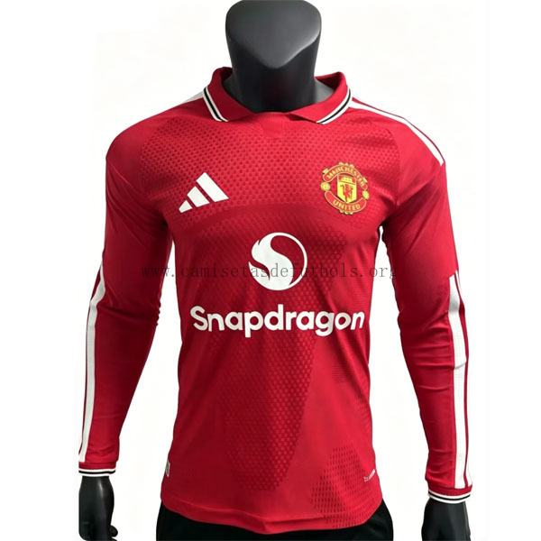 Manchester United Manga larga de la 1ª Equipación 2026-2027 Versión Jugador Cógelo de outlet