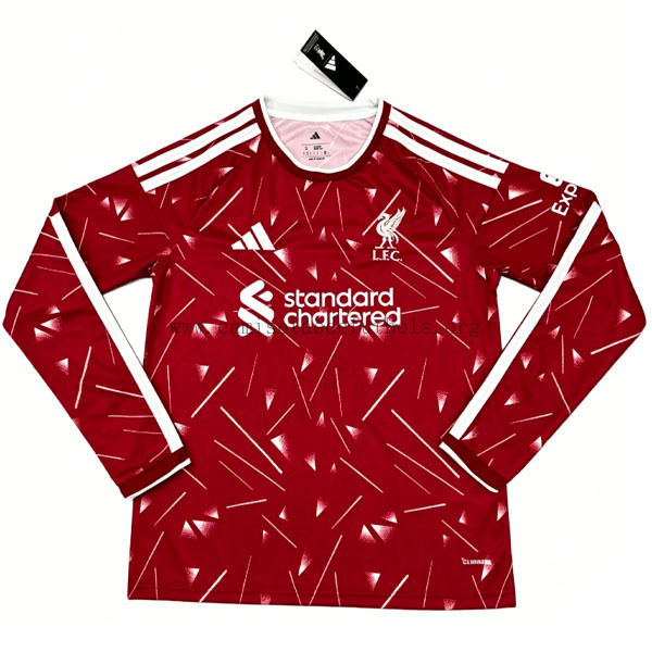 Liverpool Manga larga de la 1ª Equipación 2026-2027 ¡¡Vaya justo ofertón con devolución gratis!