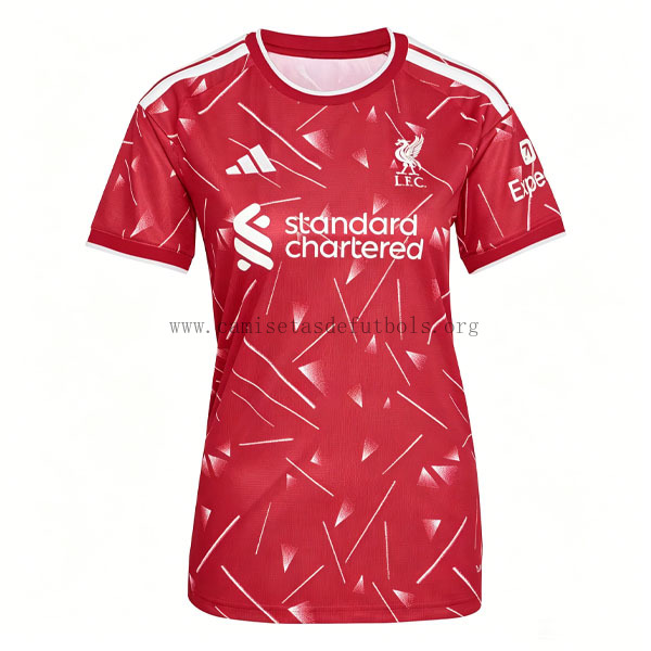 Mujer Liverpool Camiseta de la 1ª Equipación 2026-2027 Asequible rebajón, llévatelo de derribo