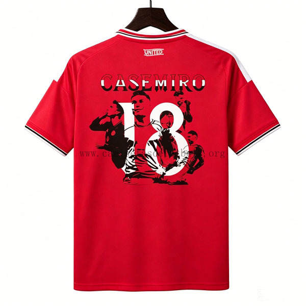 Manchester United Camiseta de la 1ª Equipación 2026-2027 Casemiro Gangaza excelente