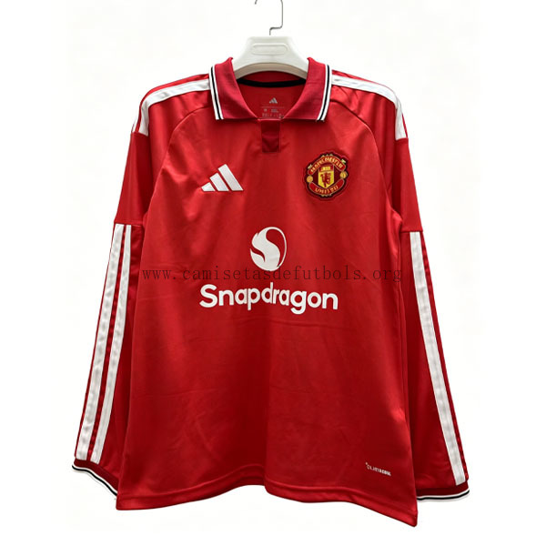 Manchester United Manga larga de la 1ª Equipación 2026-2027 ¡¡Ni te imaginas saldo, consigue!