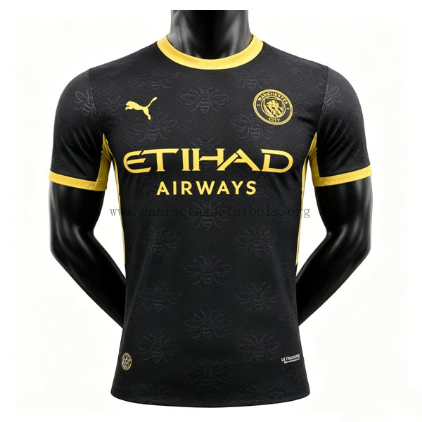 Manchester City Camiseta de la 2ª Equipación 2026-2027 Versión Jugador Tirado precio, adquiere de campeonato