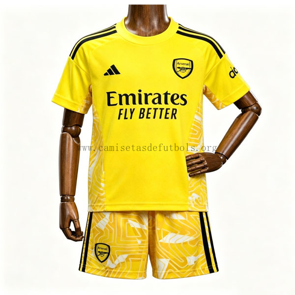 Niños Arsenal Portero Camiseta de la 2ª Equipación 2026-2027 Chollazo demencial en todo el mercado
