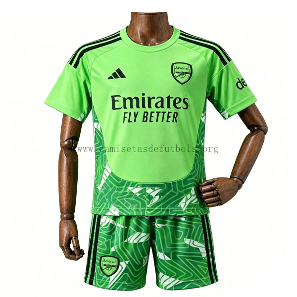 Niños Arsenal Portero Camiseta de la 3ª Equipación 2026-2027 Date prisa este bicoca humilde