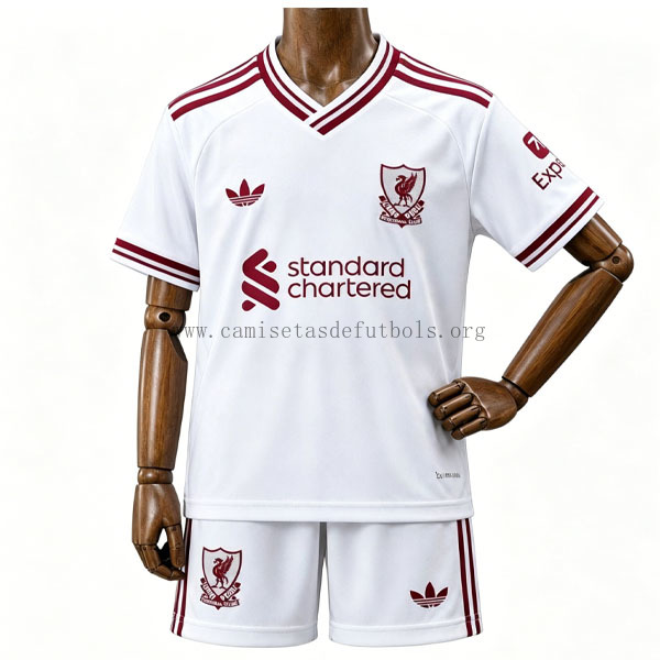 Niños Liverpool Camiseta de la 2ª Equipación 2026-2027 Consigue este descuentazo brutal