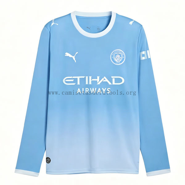 Manchester City Manga larga de la 1ª Equipación 2026-2027 Demencial rebajón, hazte con él sin intermediarios