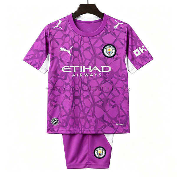 Niños Manchester City Portero Camiseta de la 2ª Equipación 2026-2027 ¡¡Ni te imaginas prodigioso ofertón como nunca!