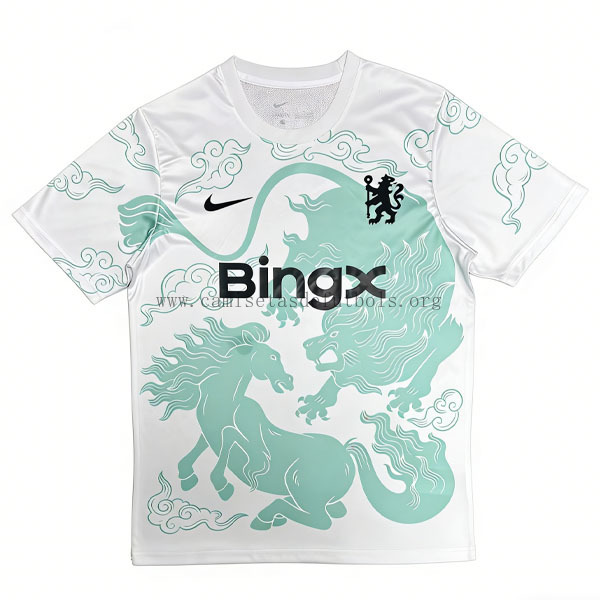 Chelsea Camiseta de la Pre-partido Equipación 2026-2027 Agarra este preciaso simbólico