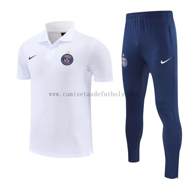 Paris St. Germain POLO de la Especial Equipación 2026-2027 Blanco Oferta milagroso con devolución gratis