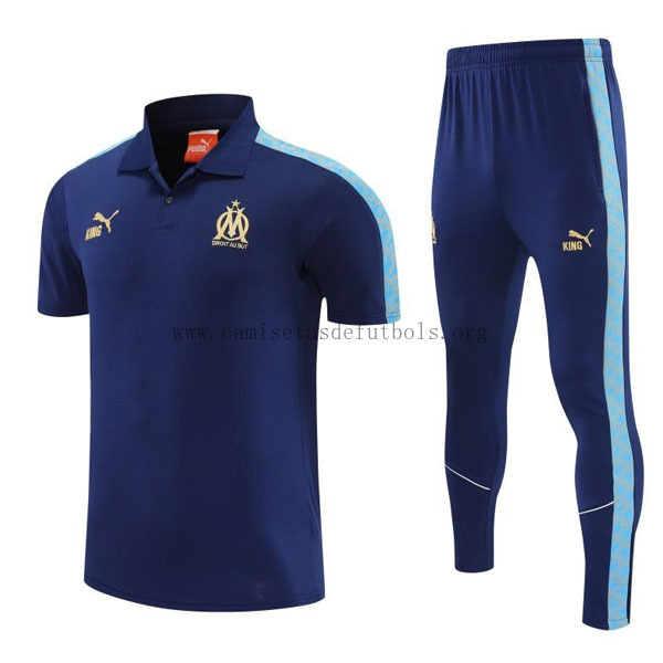Olympique de Marsella POLO de la Especial Equipación 2026-2027 Azul oscuro Descuento maravilloso