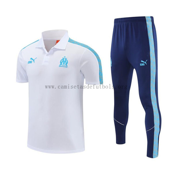 Olympique de Marsella POLO de la Especial Equipación 2026-2027 Blanco ¡¡Vaya soberbio saldazo de la temporada!