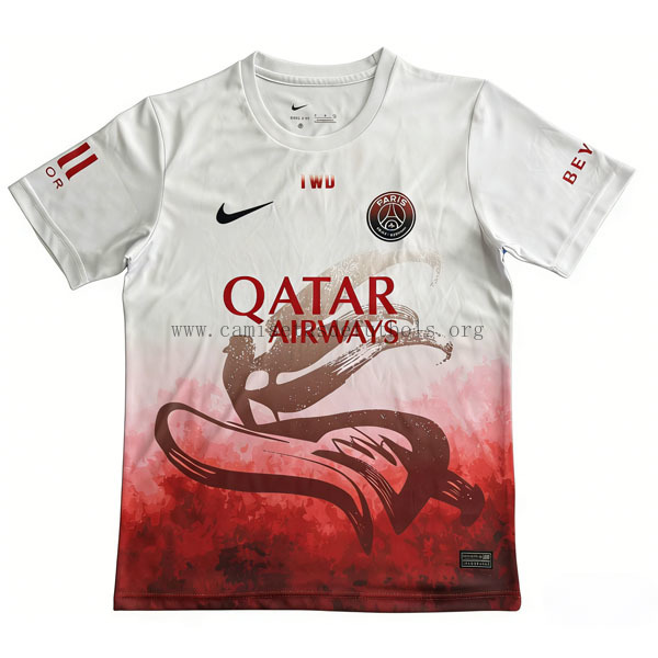 Paris St. Germain Camiseta de la Pre-partido Equipación 2026-2027 Año Nuevo Chino Activa este preciaso brutal