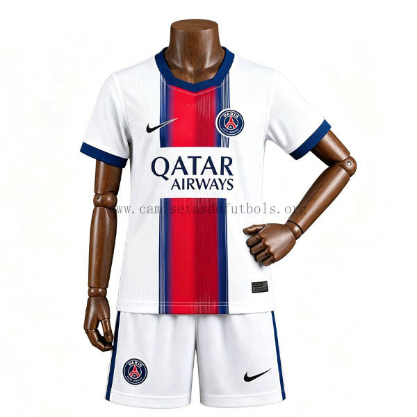 Niños Paris St. Germain Camiseta de la 2ª Equipación 2026-2027 Preciaso soberbio de la temporada