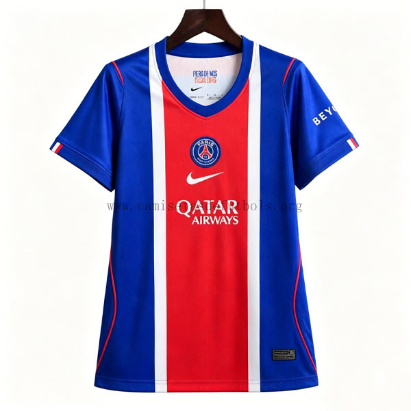 Mujer Paris St. Germain Camiseta de la 1ª Equipación 2026-2027 Ridículo preciaco, paga menos de colección