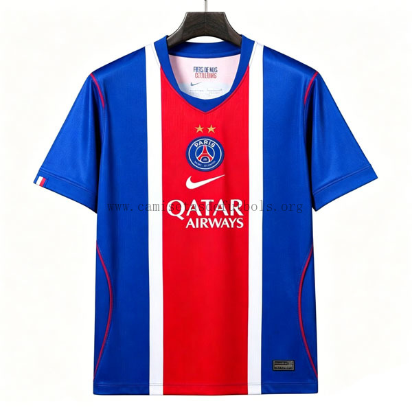 Paris St. Germain Camiseta de la 1ª Equipación 2026-2027 2 estrellas ¡¡Cómo bestia rebajón de derribo!