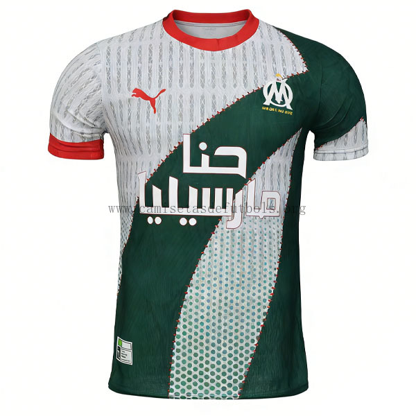 Olympique de Marsella Camiseta de la Especial Equipación 2026-2027 Versión Jugador Argelia ¡¡Cómo ganga, llévatelo!