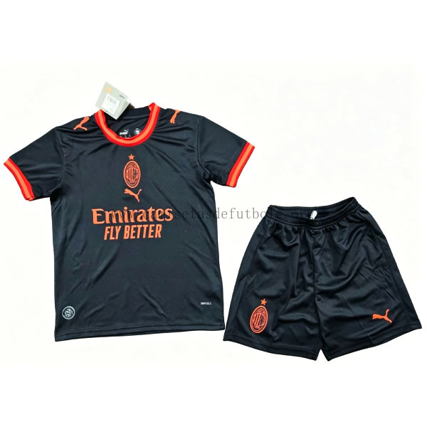 Niños AC Milan Camiseta de la 3ª Equipación 2026-2027 Oportunidad genial sin competencia