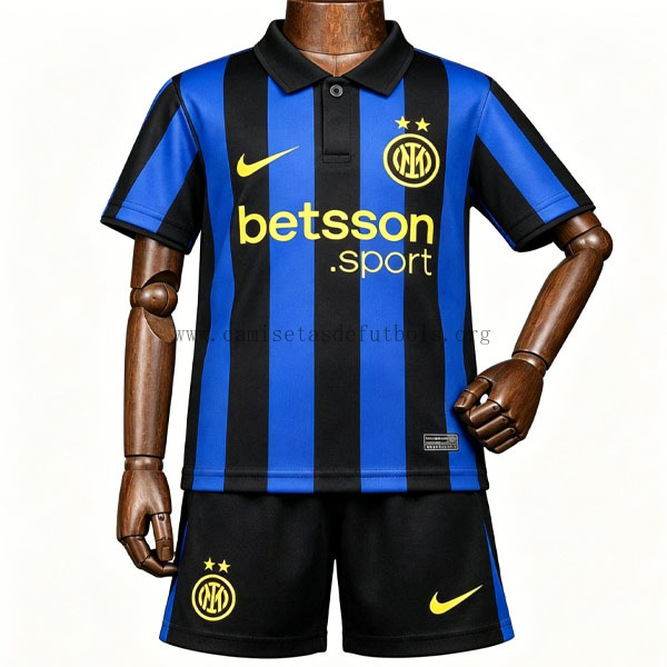 Niños Inter Milan Camiseta de la 1ª Equipación 2026-2027 ¡¡Qué alucinante ganga hasta fin de existencias!