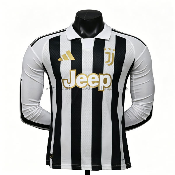 Juventus Manga larga de la 1ª Equipación 2026-2027 Versión Jugador Dispara este ofertón barato