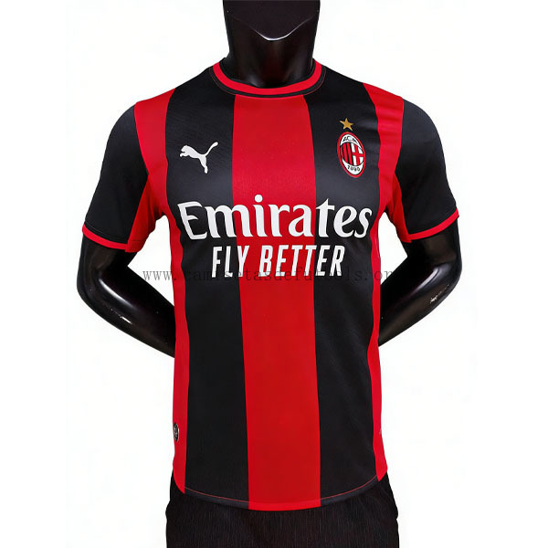 AC Milan Camiseta de la 1ª Equipación 2026-2027 Versión Jugador Preciaco sensacional de fábrica