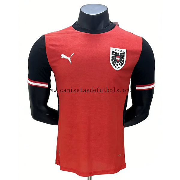 Austria Camiseta de la 1ª Equipación 2026-2027 Versión Jugador Agarra de infarto