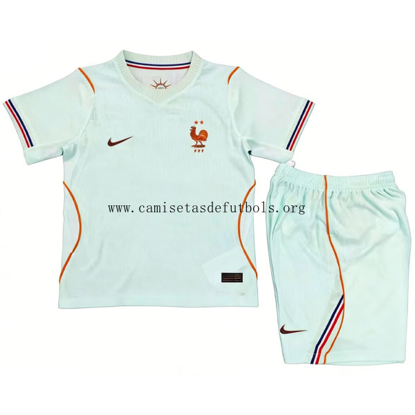 Niños Francia Camiseta de la 2ª Equipación 2026-2027 Versión Jugador Precio inmejorable