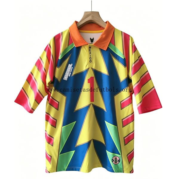 Mexico Portero Camiseta de la 2ª Equipación 1994-1995 Ganga, cógelo