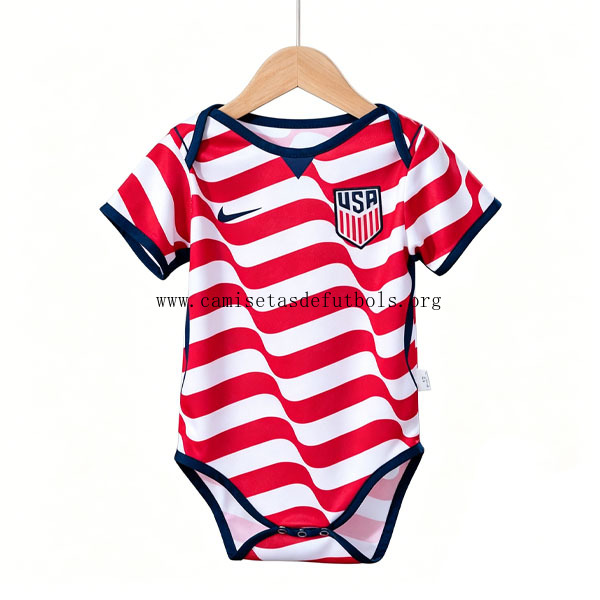 Bebés Estados Unidos Camiseta de la 1ª Equipación 2026-2027 Aprovéchalo este saldazo ridículo