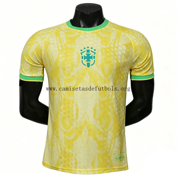Brasil Camiseta de la Especial Equipación 2026-2027 Versión Jugador 11 ¡¡Menudo/a fantástico oferta con devolución gratis!