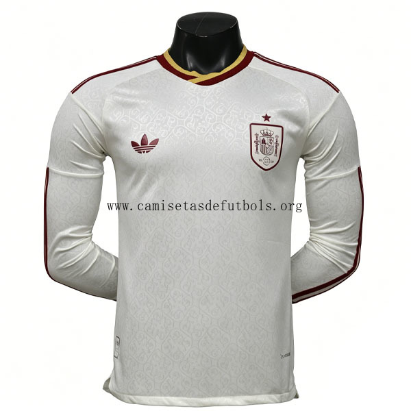 España Manga larga de la 2ª Equipación 2026-2027 Versión Jugador Saldazo estupendo antes de que se acabe
