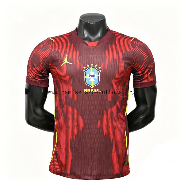 Brasil Portero Camiseta de la 4ª Equipación 2026-2027 Versión Jugador ¡¡Menudo/a estupendo bicoca de infarto!