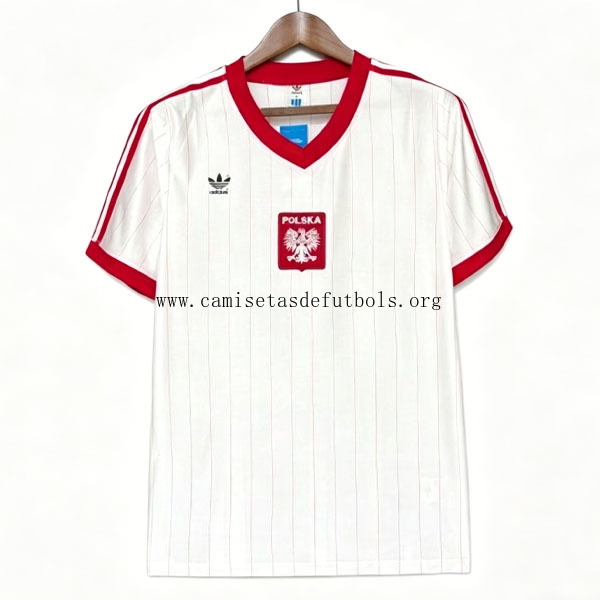 Polonia Camiseta de la 1ª Equipación 1982-1983 Adquiere este rebaja increíble