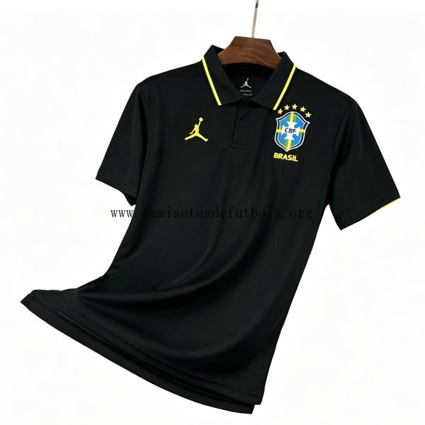Brasil POLO de la Especial Equipación 2026-2027 negro Dispara antes de que se acabe