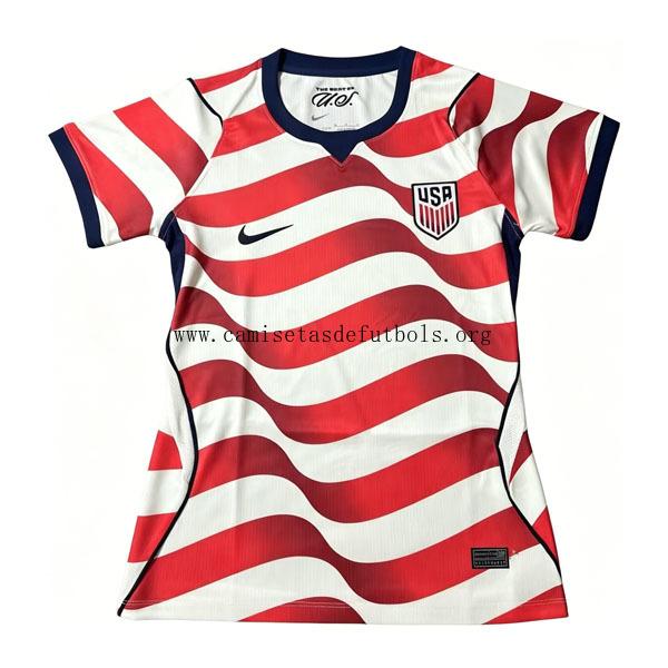 Mujer Estados Unidos Camiseta de la 1ª Equipación 2026-2027 ¡¡Cómo saldazo, gasta menos!