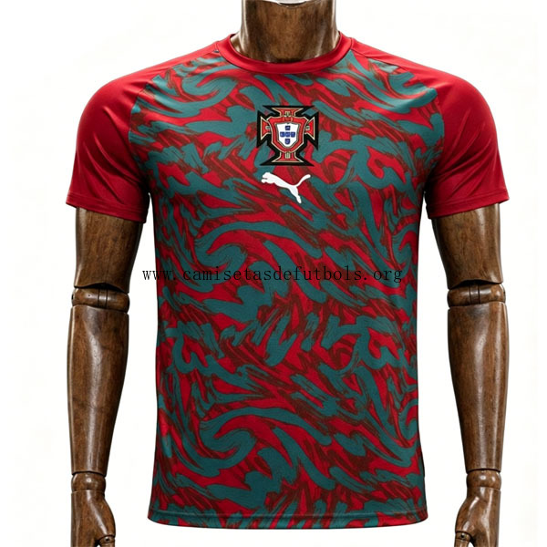 Portugal Camiseta de la Pre-partido Equipación 2026-2027 Cógelo de campeonato