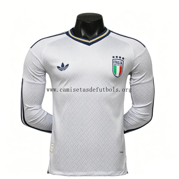 Italia Manga larga de la 2ª Equipación 2026-2027 Versión Jugador Ridículo descuentazo, paga menos de colección