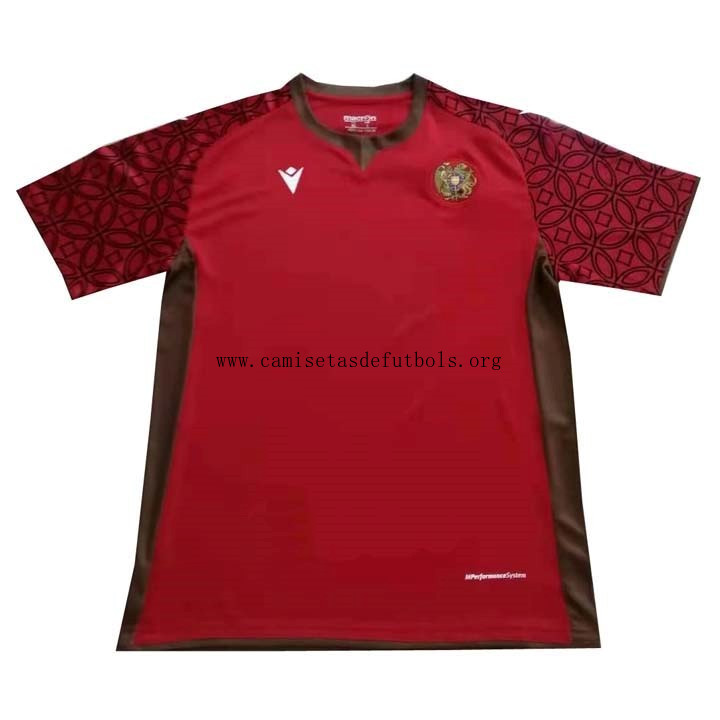 Camiseta Armenia 1ª 2021 Rojo Ahorro portentoso