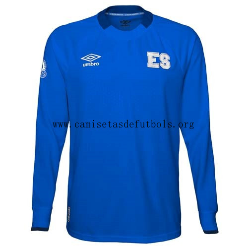 Camiseta Salvador 1ª ML 2021 Azul ¡¡Ni te imaginas rebajón, consigue!