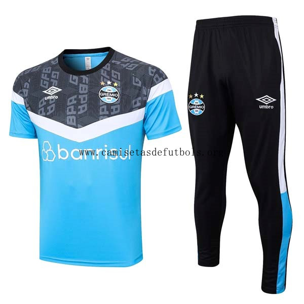 Camiseta Gremio Conjunto Completo 2023/24 Gris Azul Paga menos este bicoca portentoso