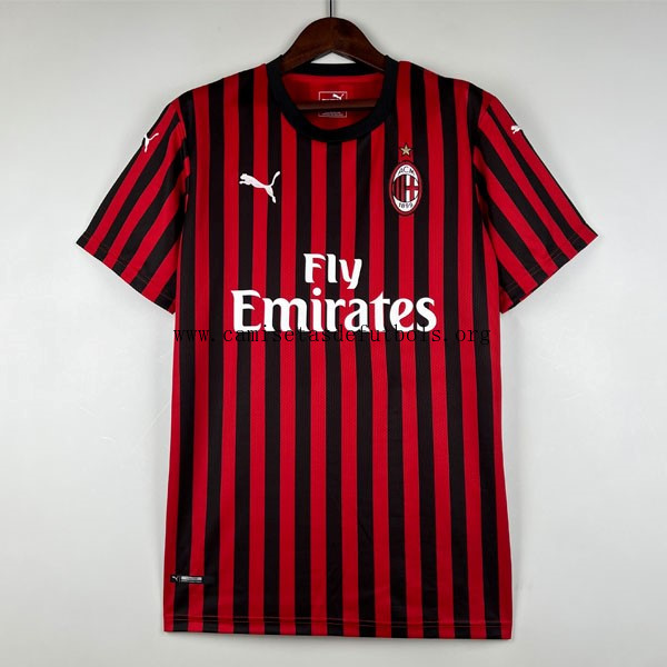 Camiseta AC Milan Replica Primera Ropa Retro 2019-2020 ¡¡Qué oportunidad, reserva!